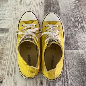 Yellow Converse